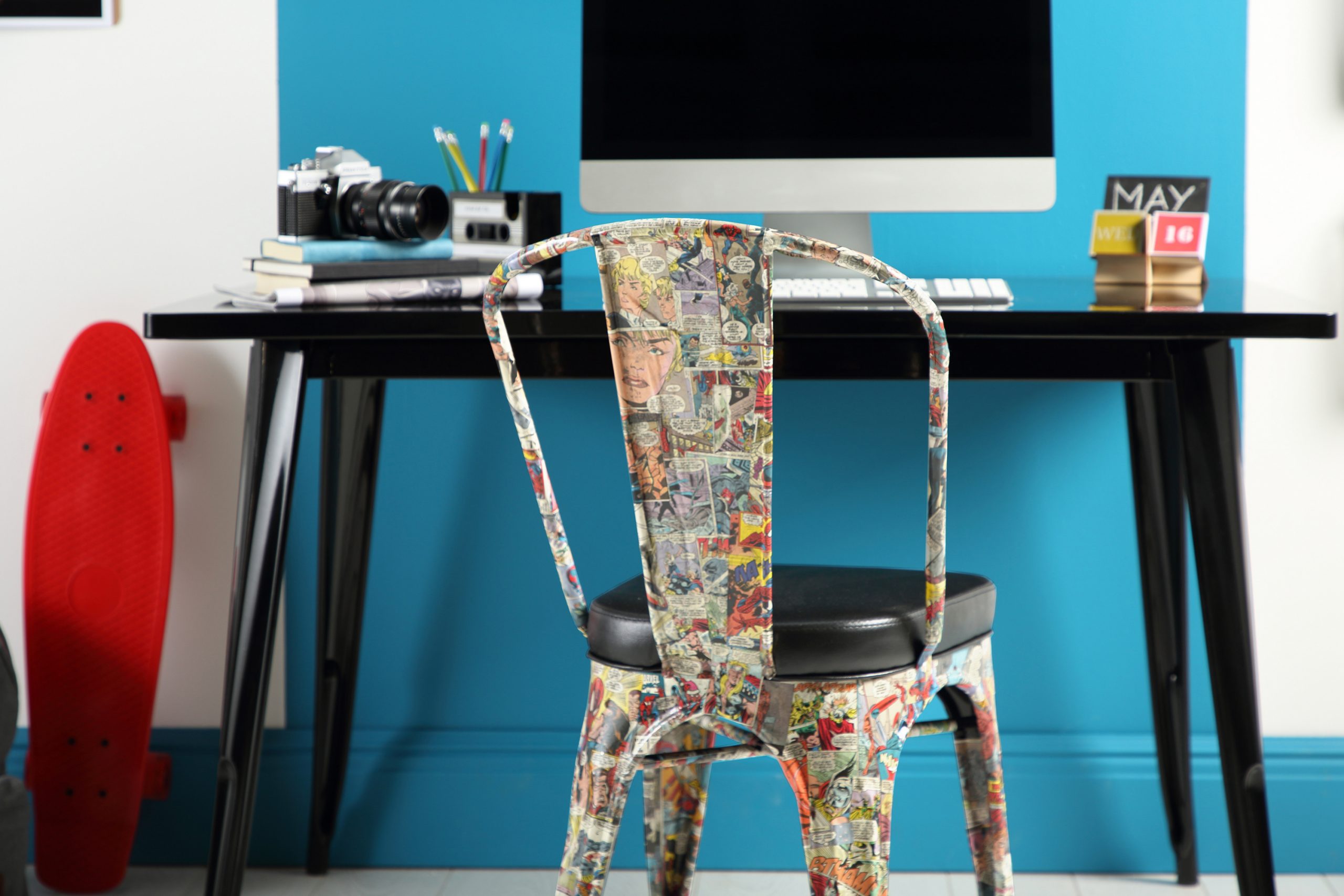 Comic book chair DIY Ideas