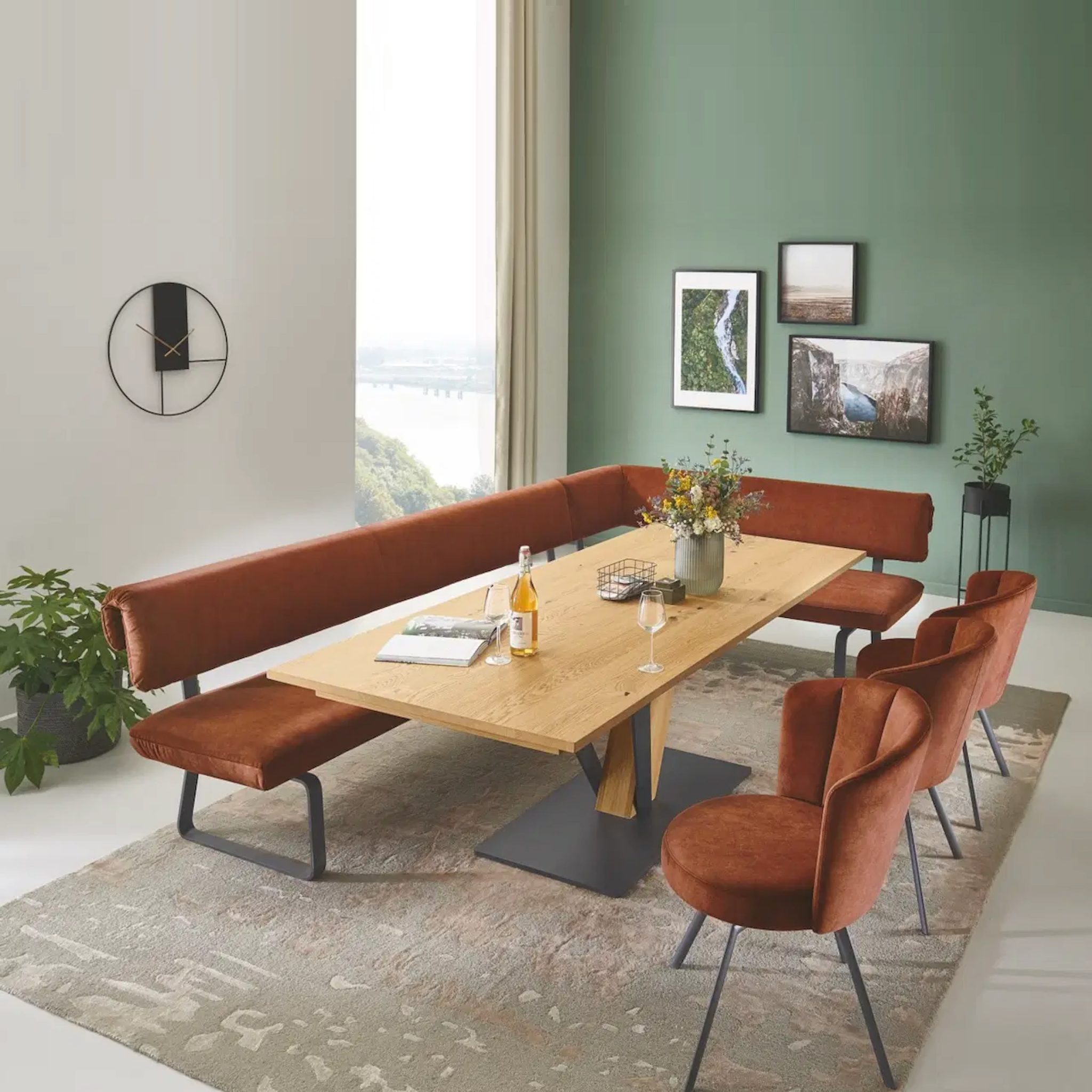 Venjakob Onyx Dining Bench | Abitare UK